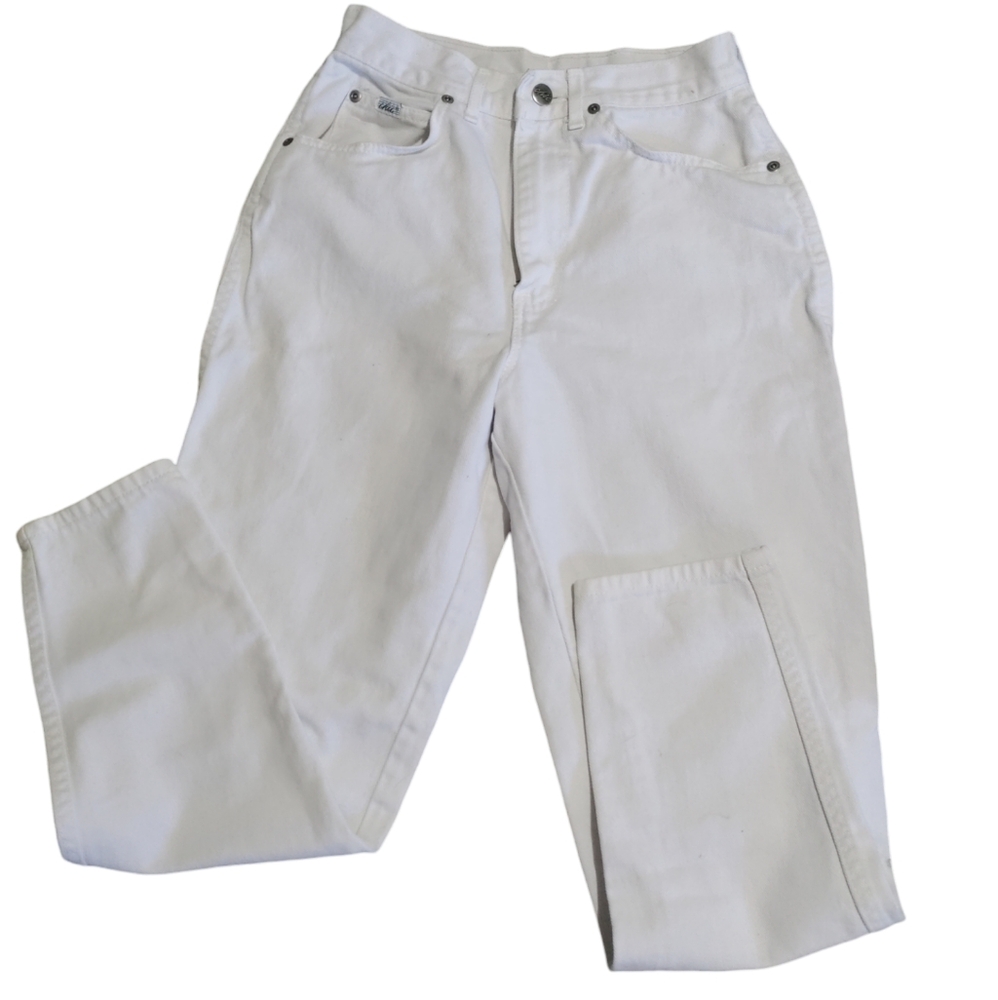 Retro Chic white Pants size 7 petite